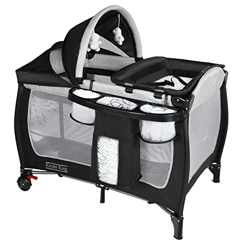 Kinder King Adjustable Portable Cot