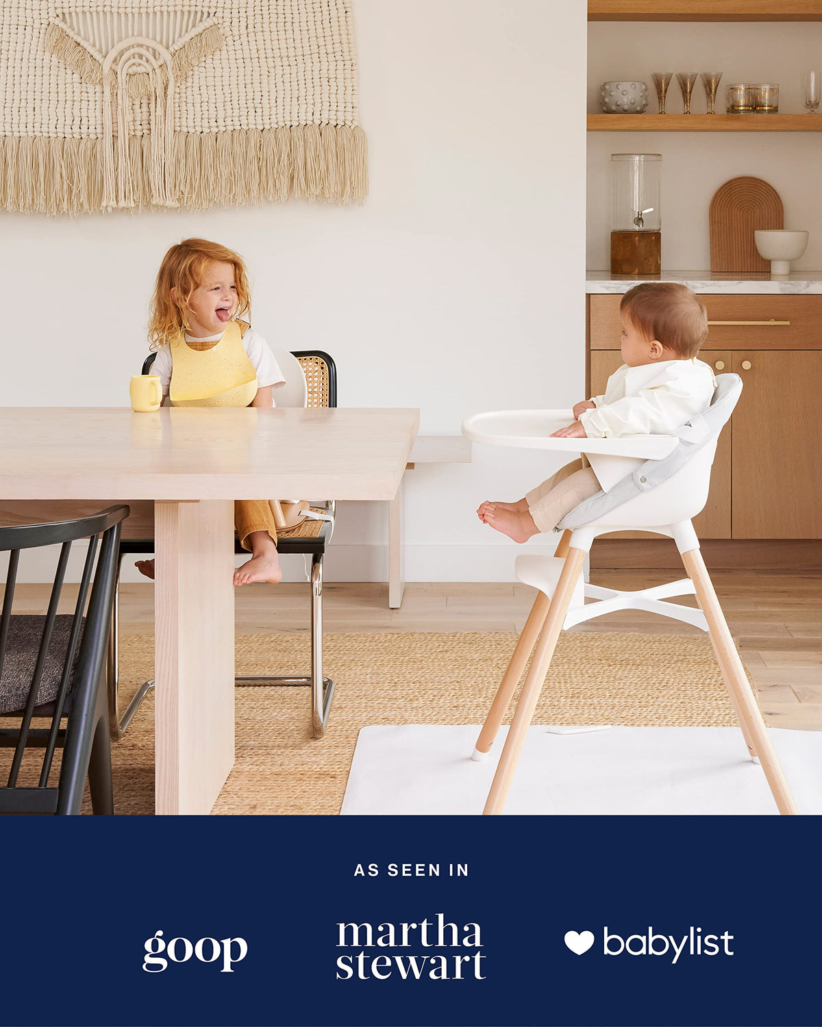 High convertible Lalo chair, Dishwasher