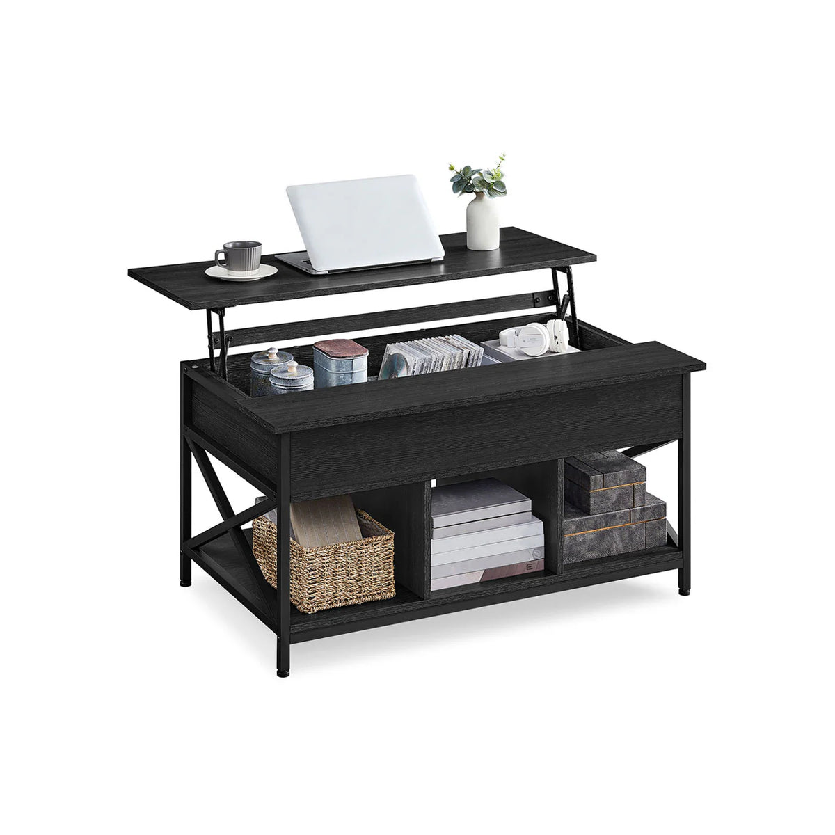 Coffee table with Elevable Tablet