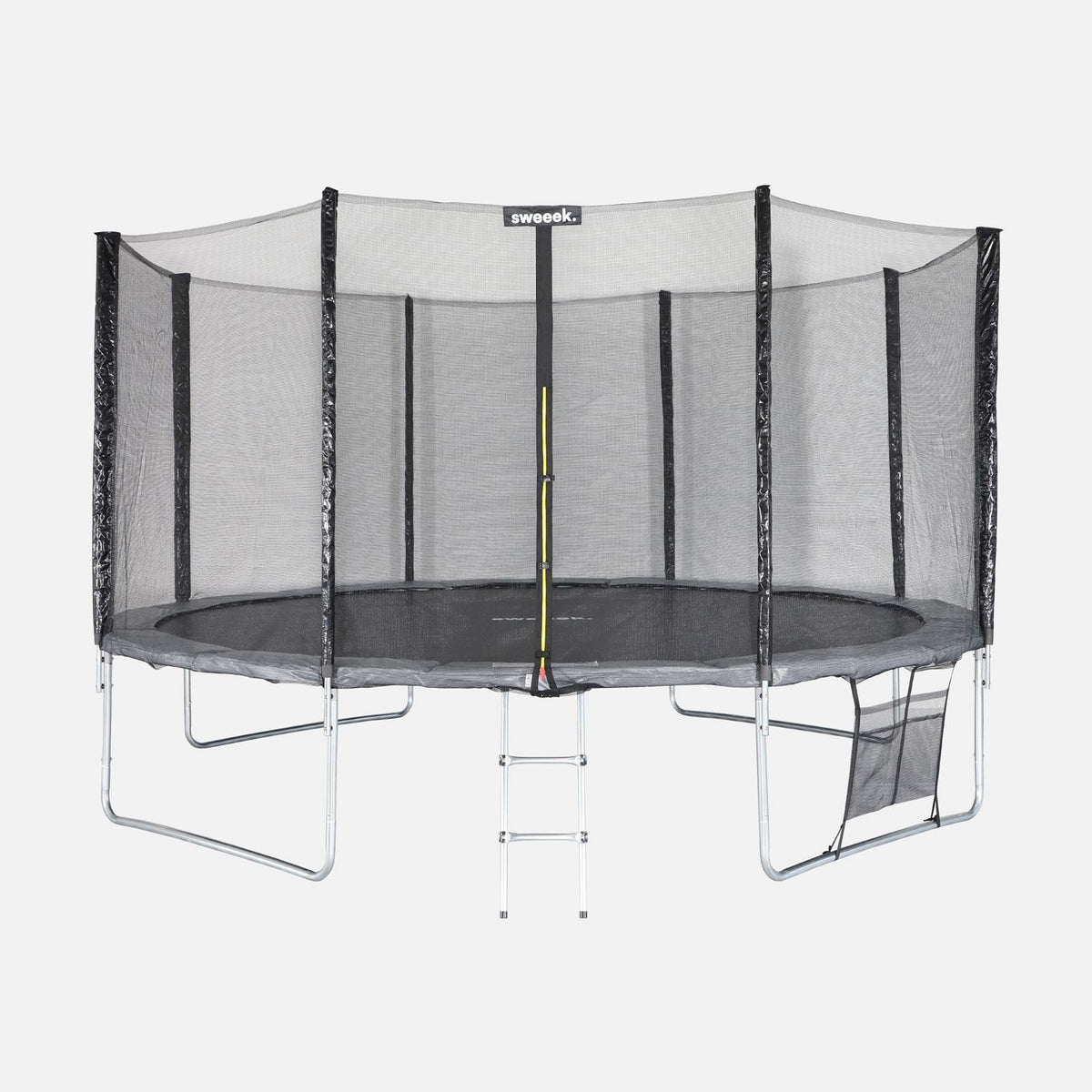 Trampoline With 430cm Accessories Pack, Grey