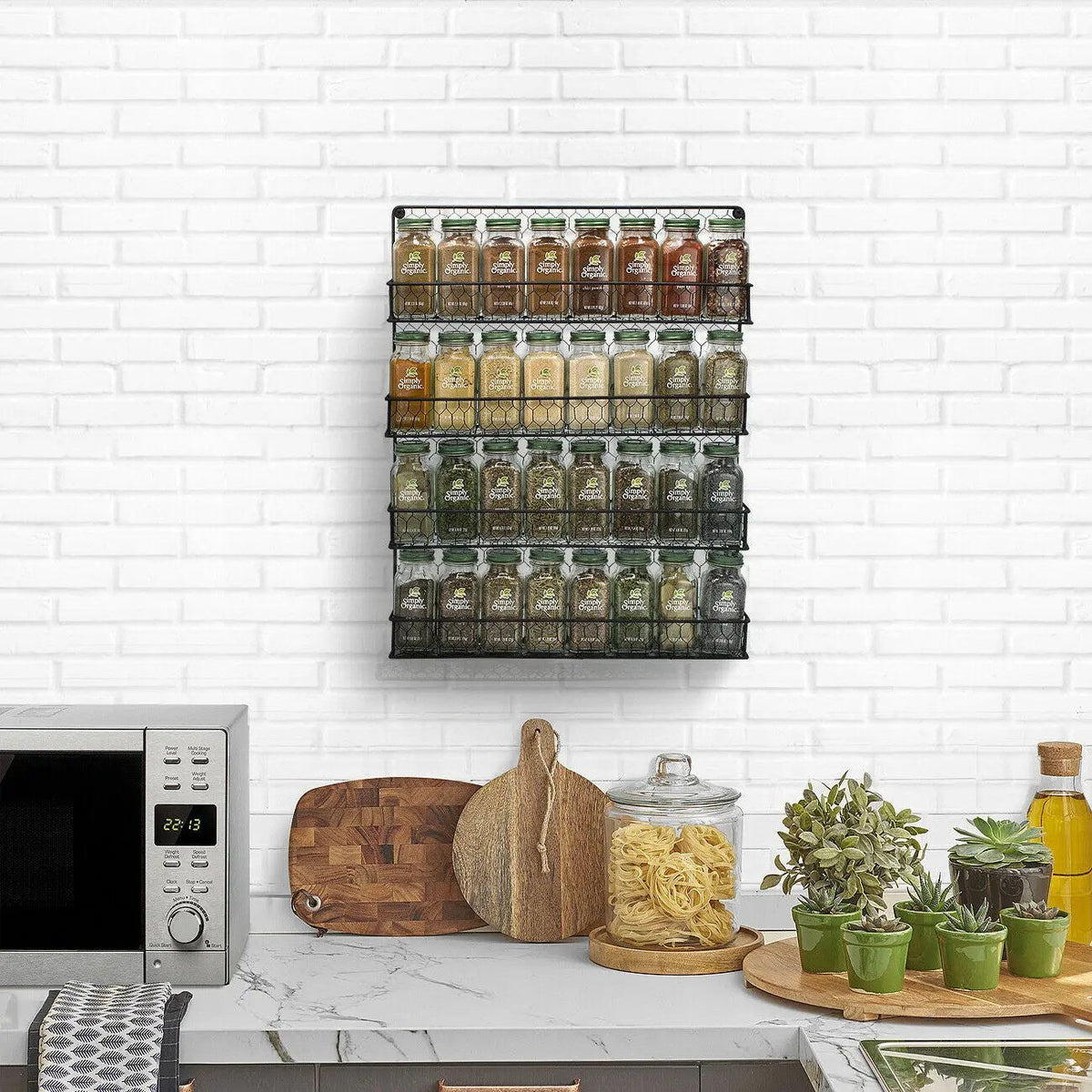 Kitchen Spice Organizer, Make-up Organizer, Space Saving Shelf
