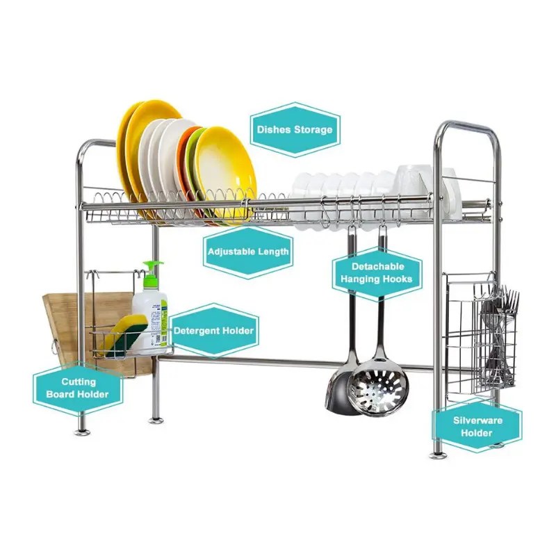 Premium Stainless Steel Rider for Placing on the Fregadero