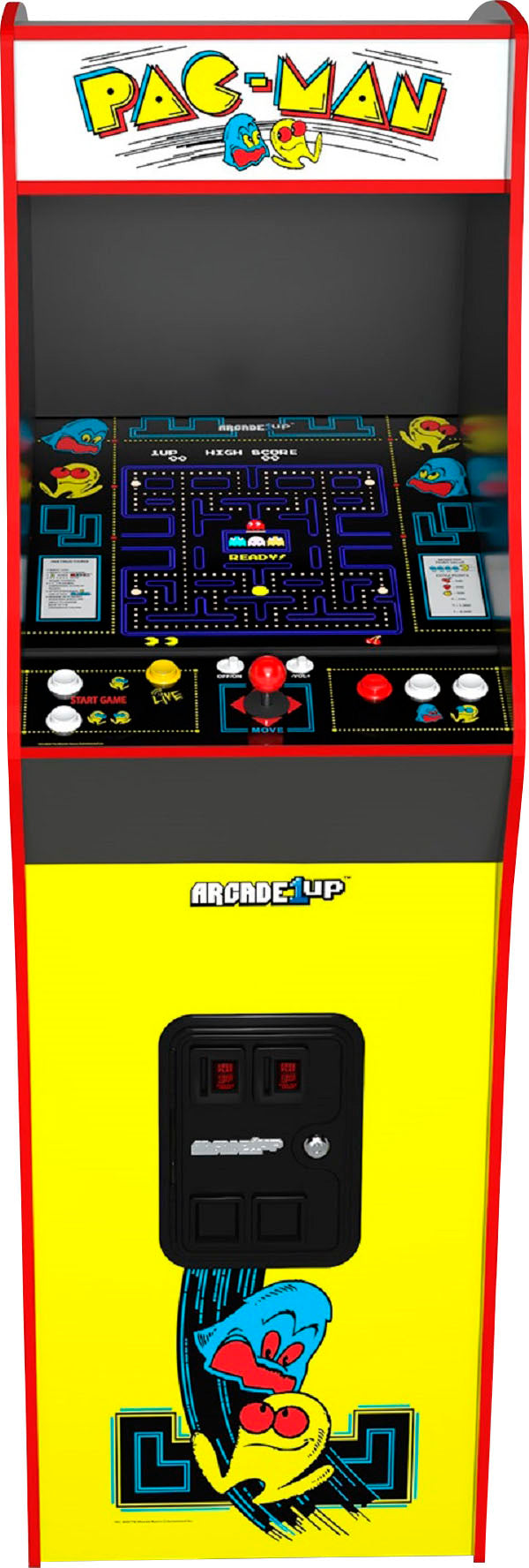 Arcade1Up - Arcade PAC-MAN Deluxe - Yellow