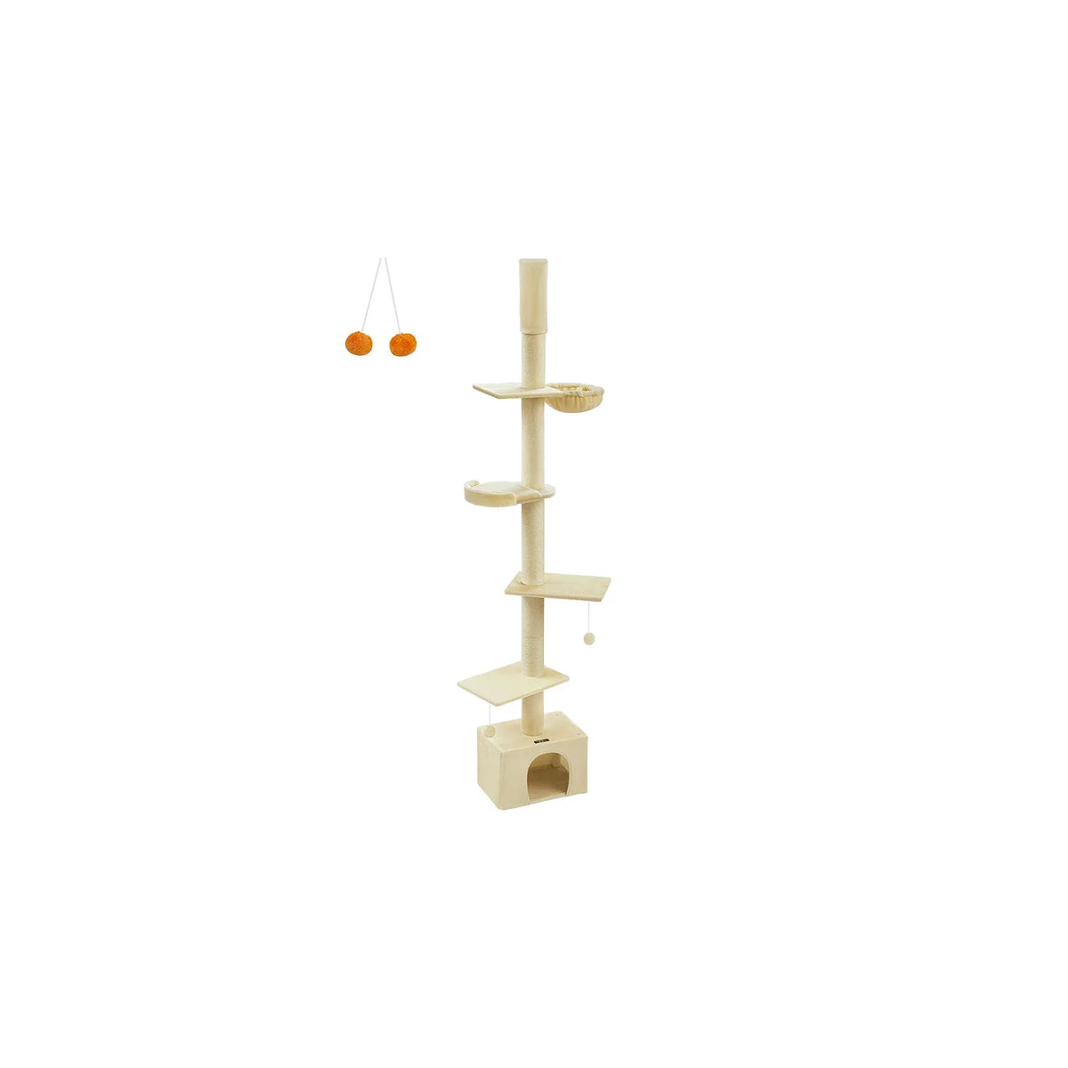 Tree for Cats 231-291 cm Adjustable Height