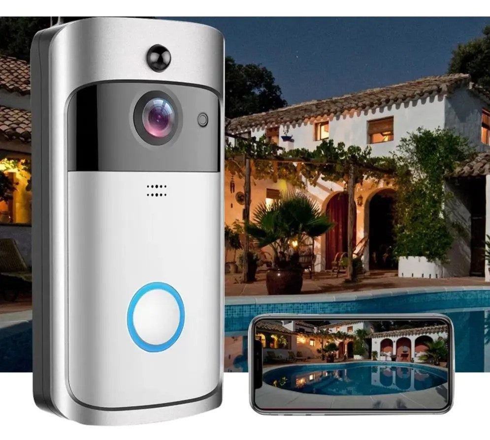 Smart Door Timber with Wireless Camera