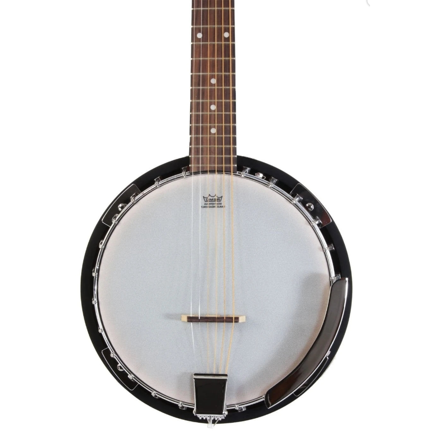 6-Row Tank Guitar with Closed Spalda Resonator and 24 Pernos