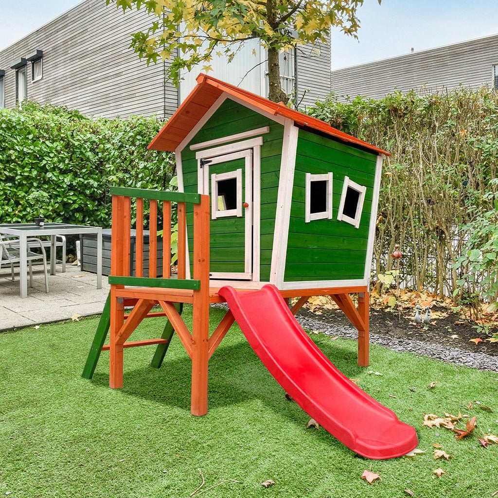 Child Timber Casita Diversity Verde - Child Timber Casita Ideal for Outdoor or Interior with Fsc ® Certificate
