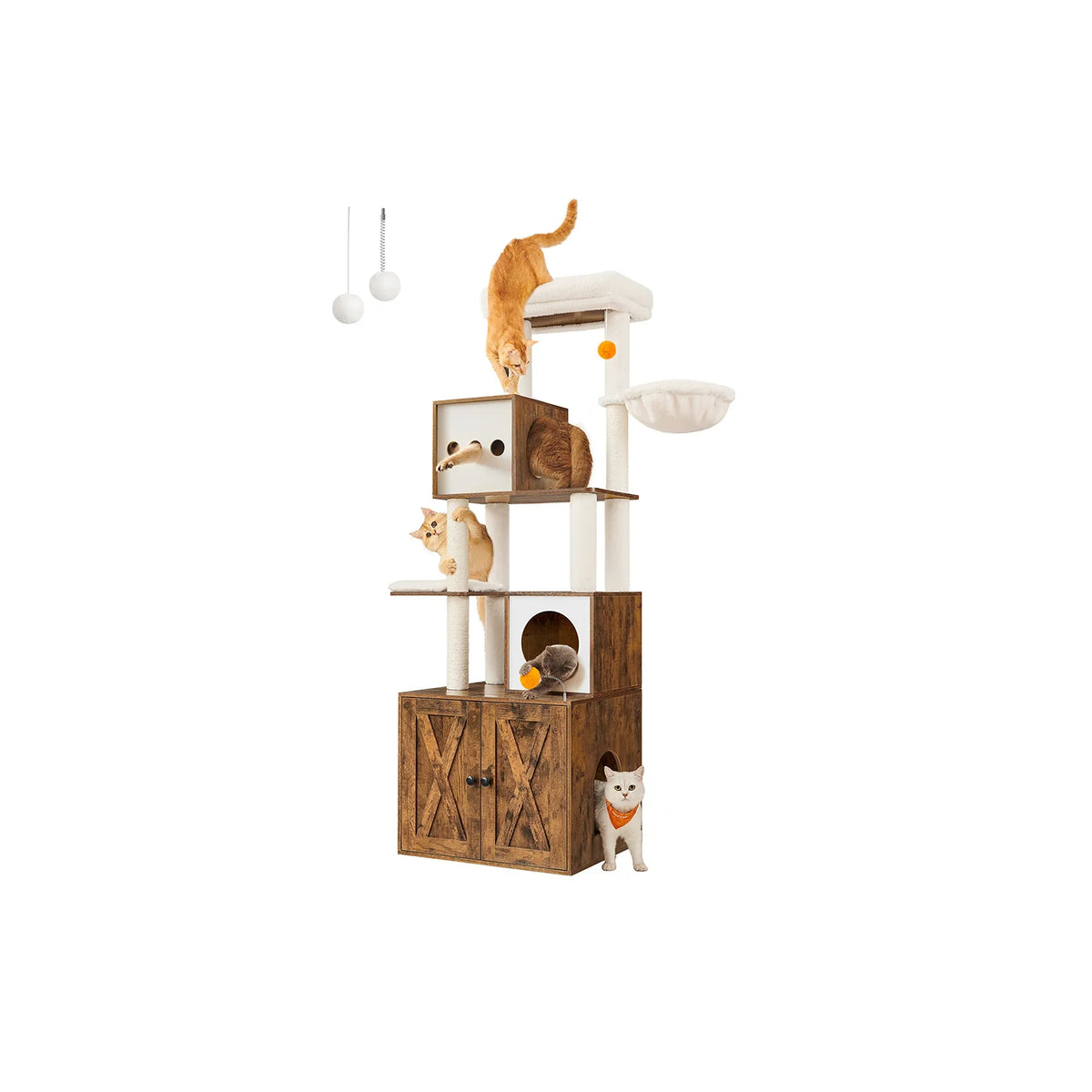 Modern Tree for Cats Rascator for Cats with ArJanuary Wafers
