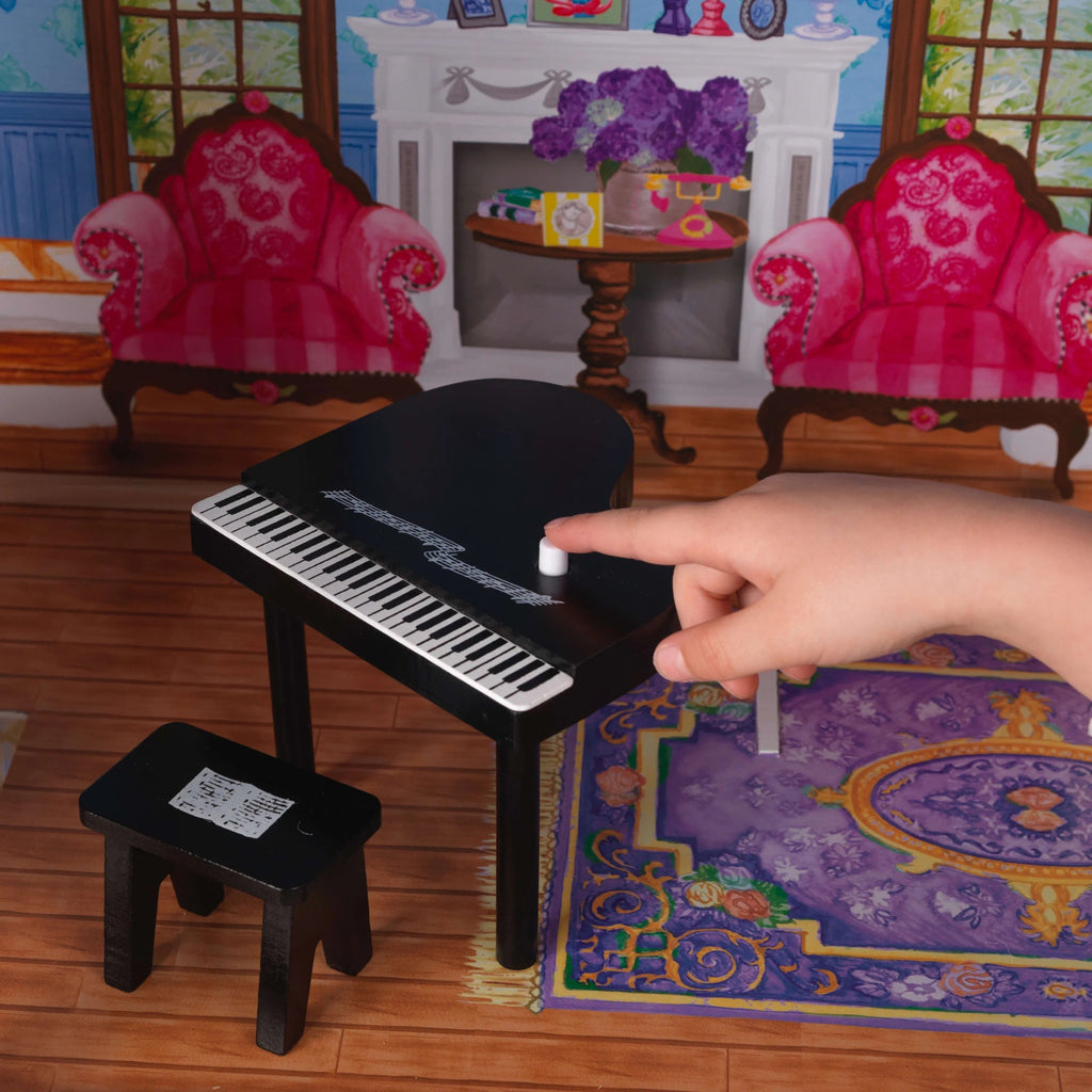 KidKraft My Dreamy Wood Doll House with 14 Accessories