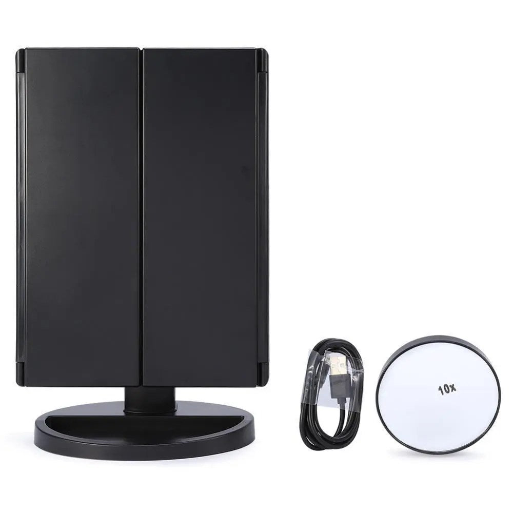 Light Make-up Mirror - Smart Touch Mirror with Lights and 10X Increase