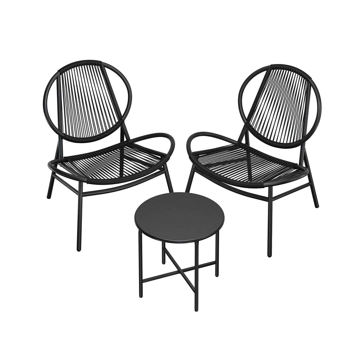 Set Garden Furniture Chairs Acapulco Assistant table and Chairs