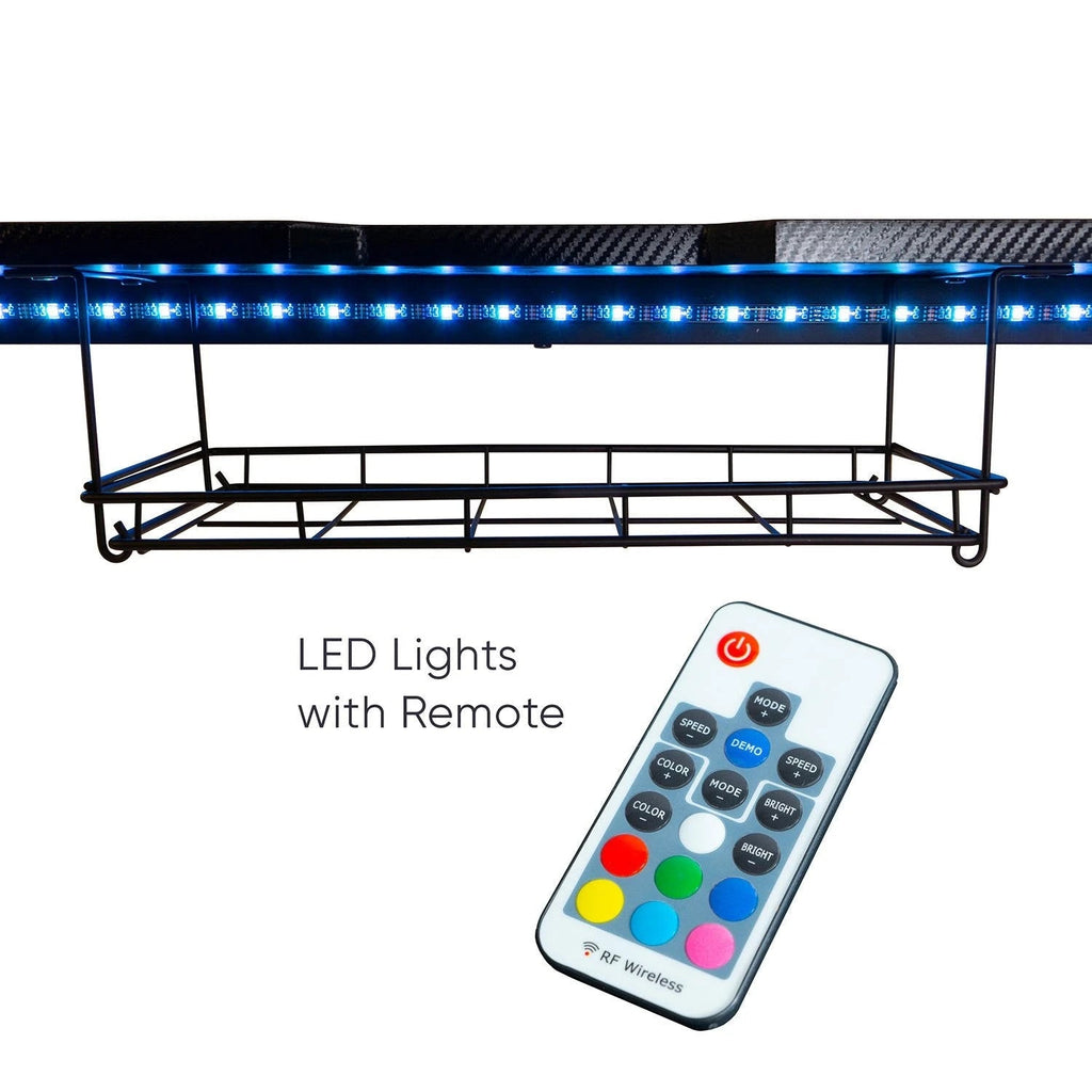 Gamer Atlantic Fire Storm Desktop with 24 Multi-Color LED Lights and 3 USB Ports