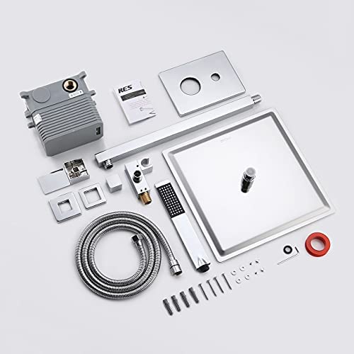KES Shower System with 12-inch Rainhead Shower