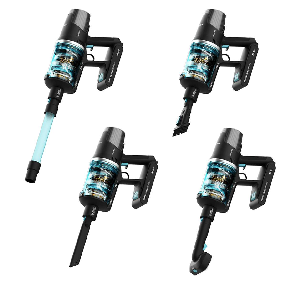 Conga Rockstar 9500 Lunar Pet Flex