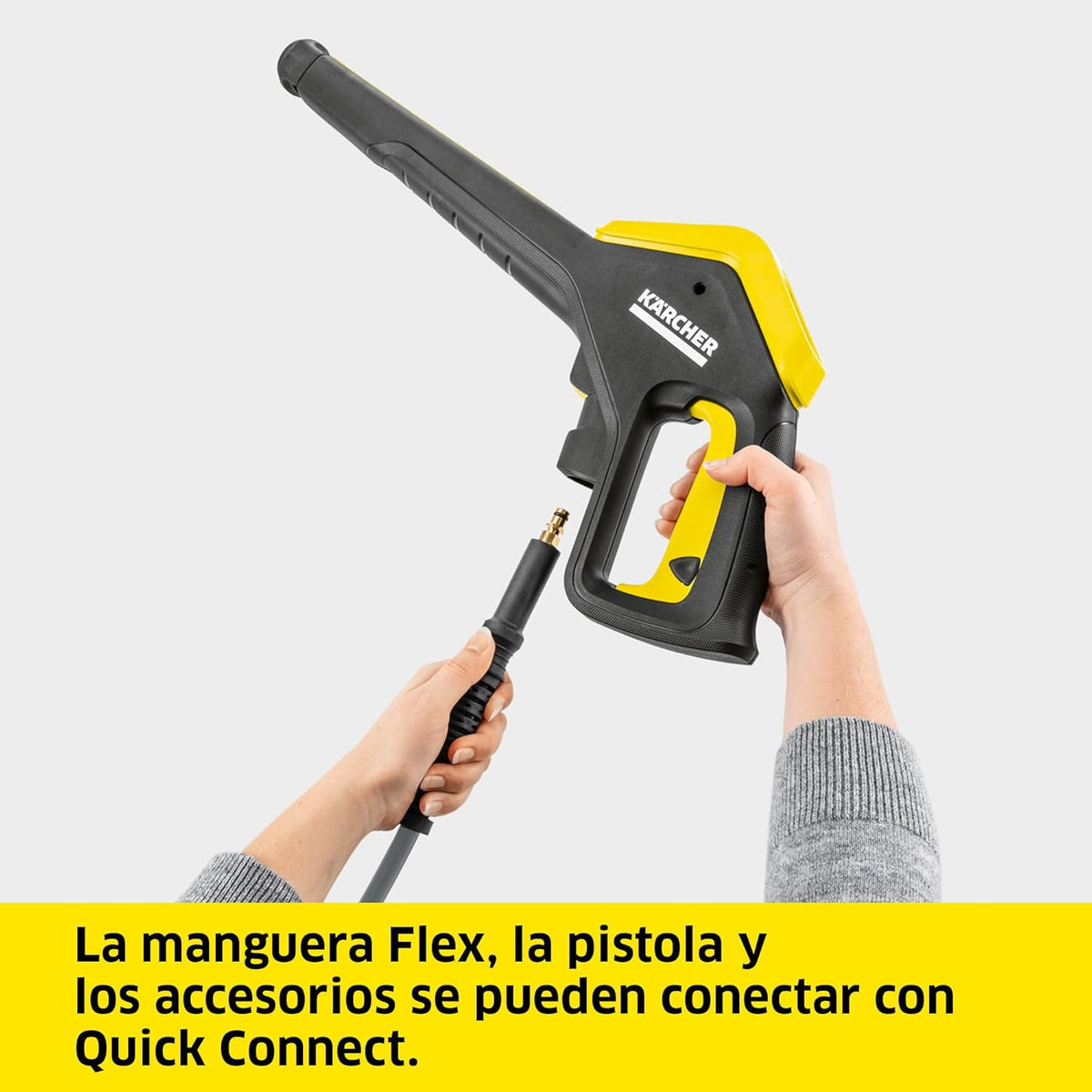 Kärcher Hydro-cleaner K 4 Power Control, pressure: 130 bar, flow: 420 l / h, performance: 30 m ² / h, water filter, 11.5 kg, high pressure gun and hose, turbo nozzle, pulverizer