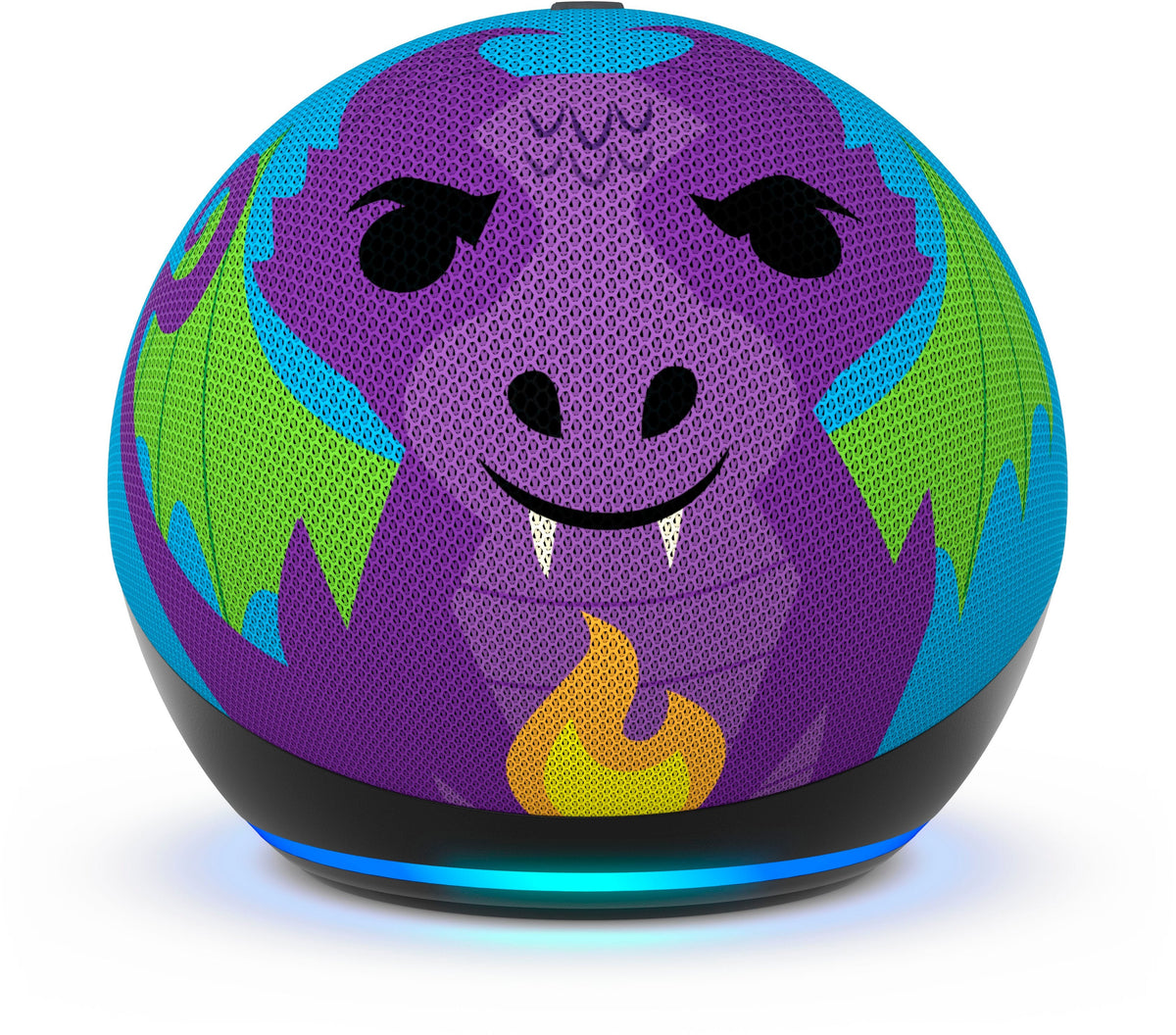 Amazon - Echo Dot Kids (5th Generation, Launch 2022) with Alexa - Fire Dragon
