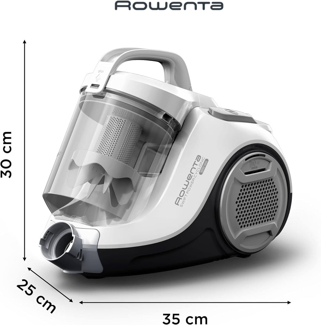 Rowenta Swift Power RO2981 Total Care - Scan Without Bag with Cyclone System