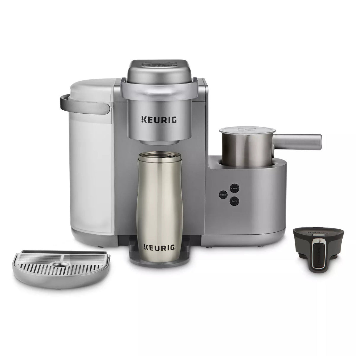 Keurig K-Cafe Special Edition K-Cup Coffee Cake for Coffee, Latte and Cappuccino - Nickel