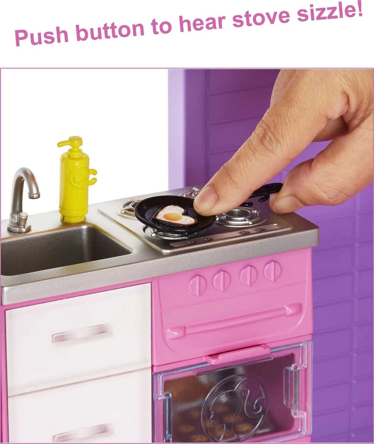 Barbie DreamHouse Doll House with more than 70 Accessories, Functional Lift, Lights and Sound