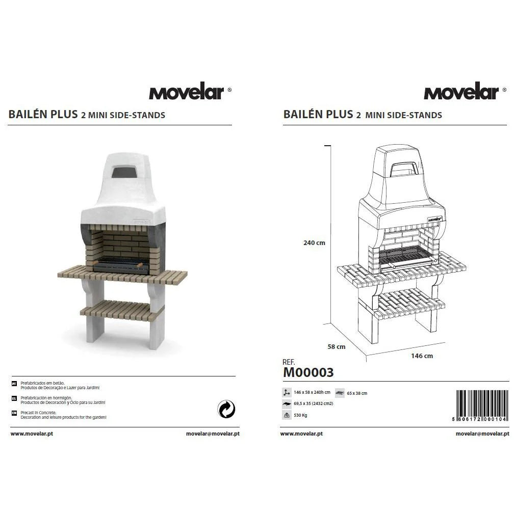 BAILÉN XL PLUS Barbecue