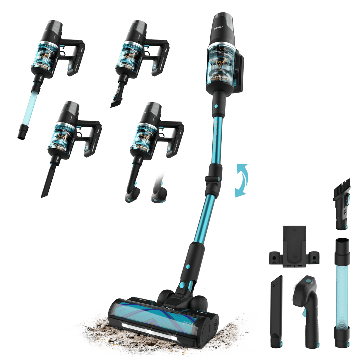 Conga Rockstar 9500 Lunar Pet Flex