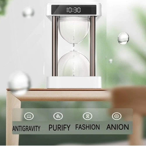 KOVODA Air Purifier with Filter Without Filter and Anti-Gravity Sand Clock with Time Water Stains