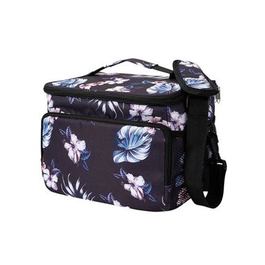 Thermal bag Porta Foods 8,5l Black With Flowers