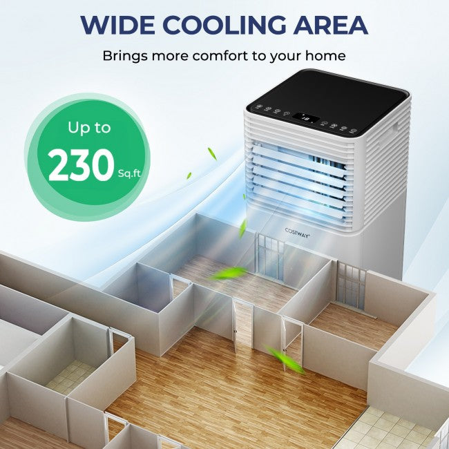 Portable Air Conditioning 3 in 1 of 8000 BTU with Dehumidifier and Fan Mode