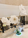 Giant crepe paper poppy, 1,8 m, wedding decoration