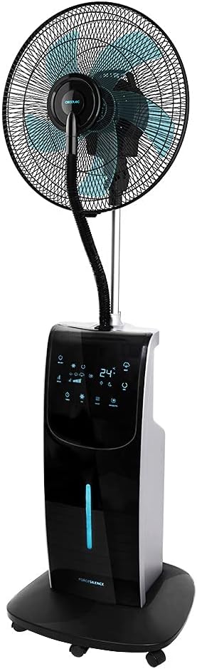 Cecotec EnergySilence 490 with Remote Control, 90W, Diameter 16, "5 Asps, 2.8L tank, 7.5h timer, LED indicator and Oscillation