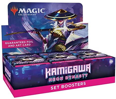 Magic The Gathering Kamigawa: Neon Dynasty - Box of Edition envelopes - 124; 30 envelopes (360 Magic cards)