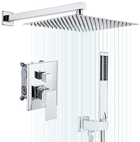 KES Shower System with 12-inch Rainhead Shower