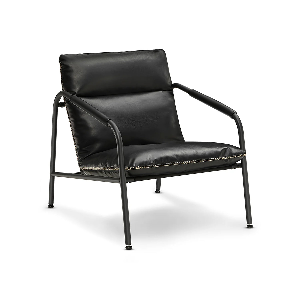 EKHO Chair with Arms with Metallic Structure