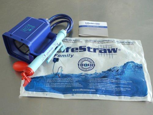 LifeStraw Family 1.0 Gravity Portable Water Purifier for Emergency Preparedness and Camping