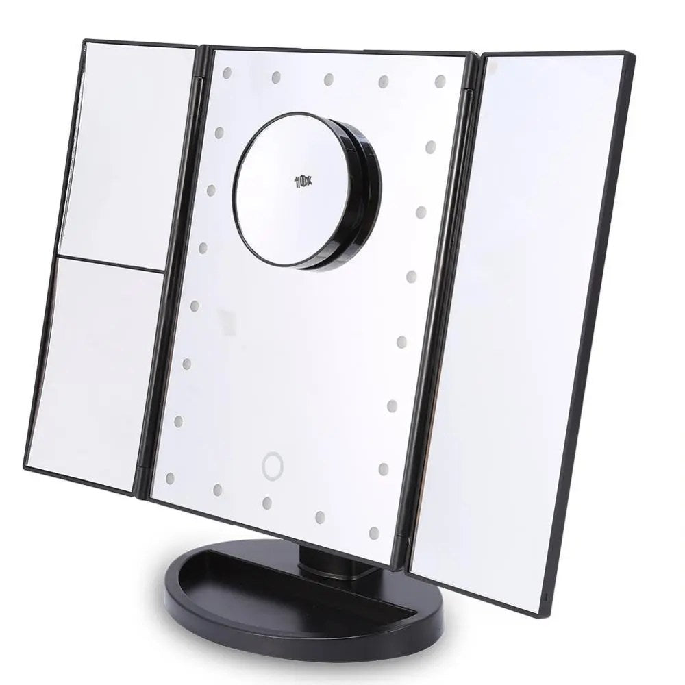 Light Make-up Mirror - Smart Touch Mirror with Lights and 10X Increase