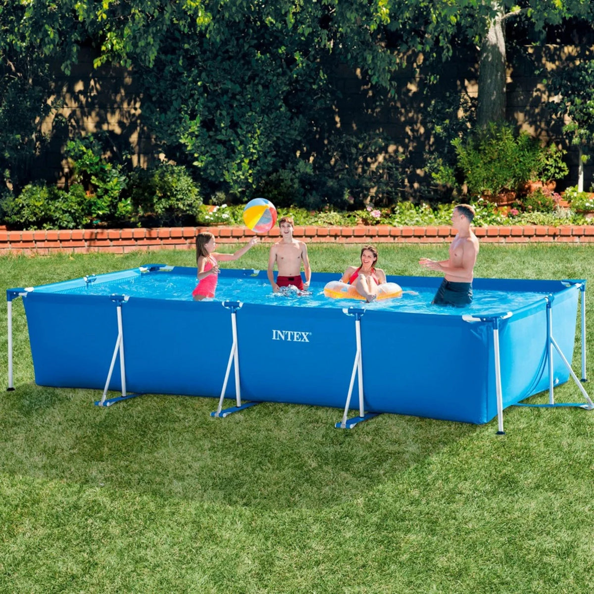 Dismountable pool Tubular Smart Small Frame 450x220x84 cm