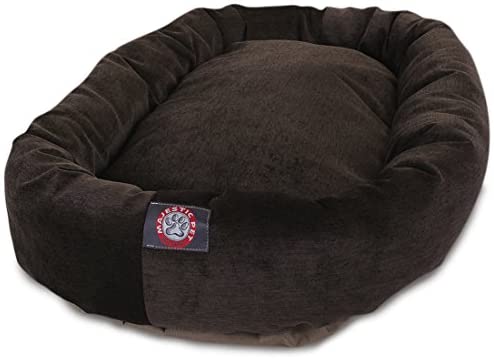 Majestic Pet Villa Bed for Bagel Dogs - 124; Donut-shaped Calming Bed, Multiple Tongs and Colors