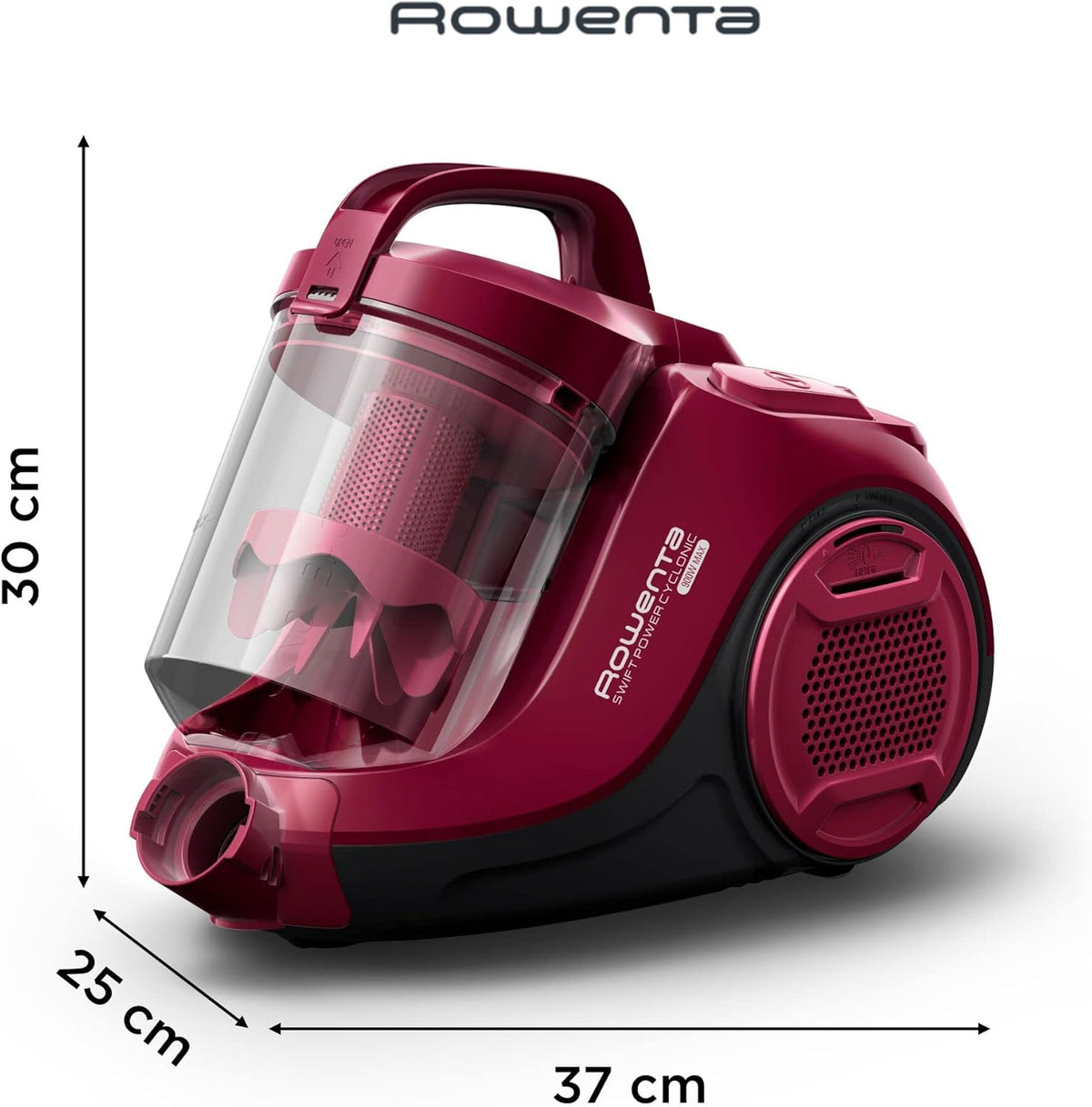 Rowenta Swift Power RO2981 Total Care - Scan Without Bag with Cyclone System