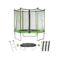 Trampoline "yoopi 2" - Ø 1,80 M - With Red + Escalera + Cover + Anchor Kit