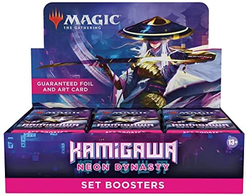 Magic The Gathering Kamigawa: Neon Dynasty - Box of Edition envelopes - 124; 30 envelopes (360 Magic cards)