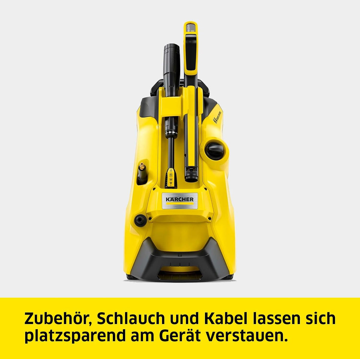 Kärcher Hydro-cleaner K 4 Power Control, pressure: 130 bar, flow: 420 l / h, performance: 30 m ² / h, water filter, 11.5 kg, high pressure gun and hose, turbo nozzle, pulverizer