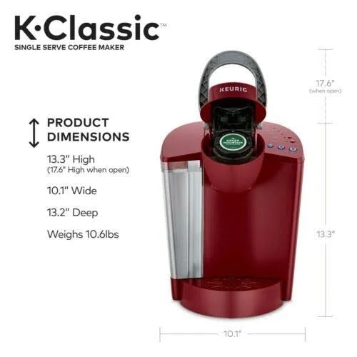 Keurig K-Classic Coffee K-Cup A Kaza - Ruibarbo