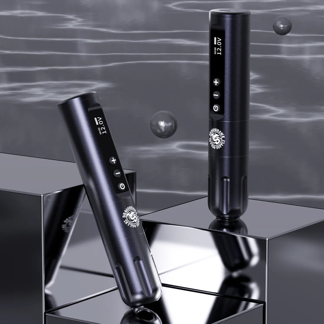 Wireless Dragonhawk X9 Tatuage Machine with 3.5 mm tour