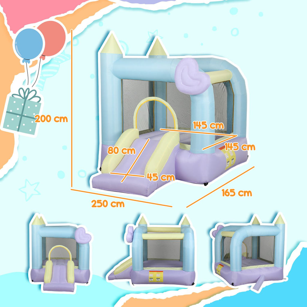 Hincon Castle for Children With Multicolor Aiyaplay Soplator