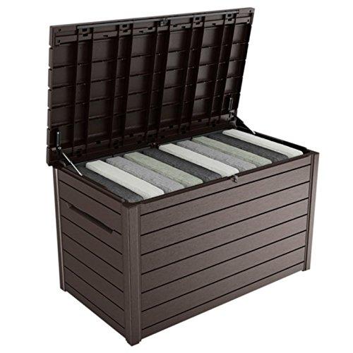 Keter XXL Outer Plastic Storage Box 230 gallons for Patio, Garden or Outdoor Furniture - 870 Litres