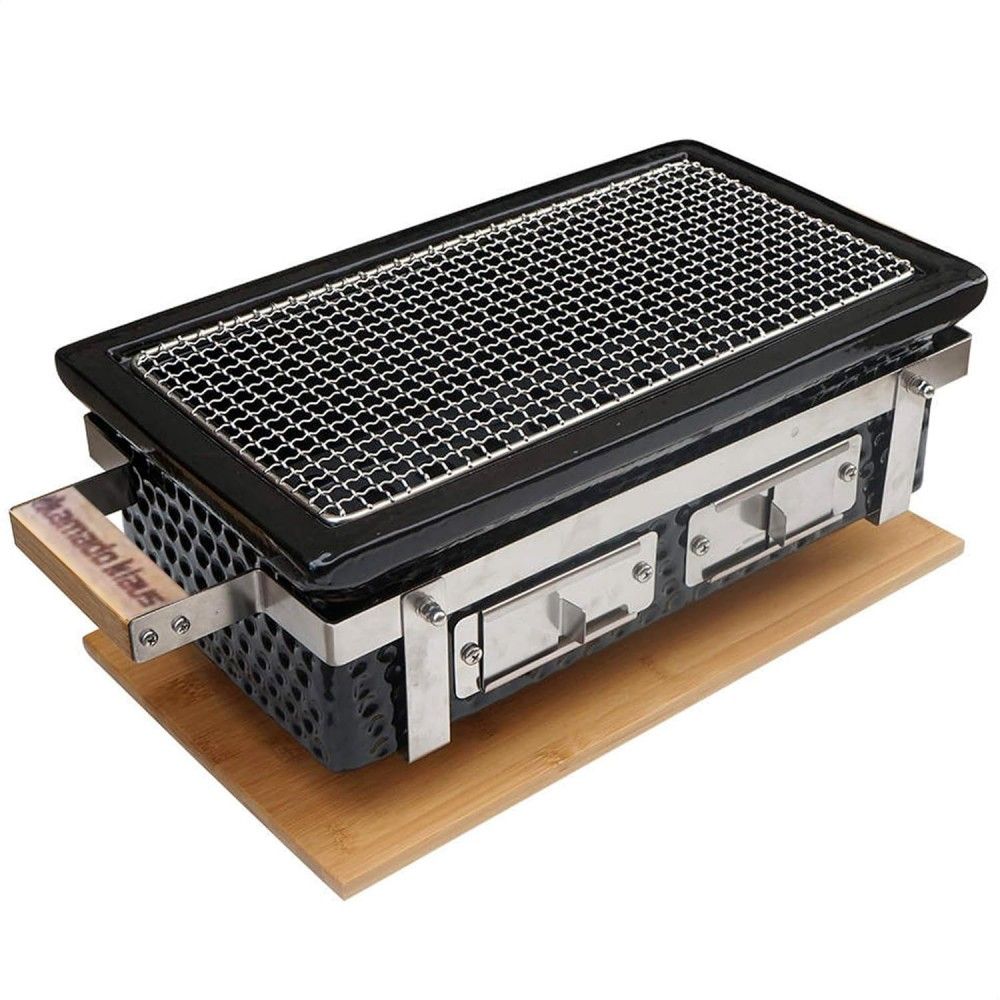 Japan Traditional Rectangular Table Grill Sumibi