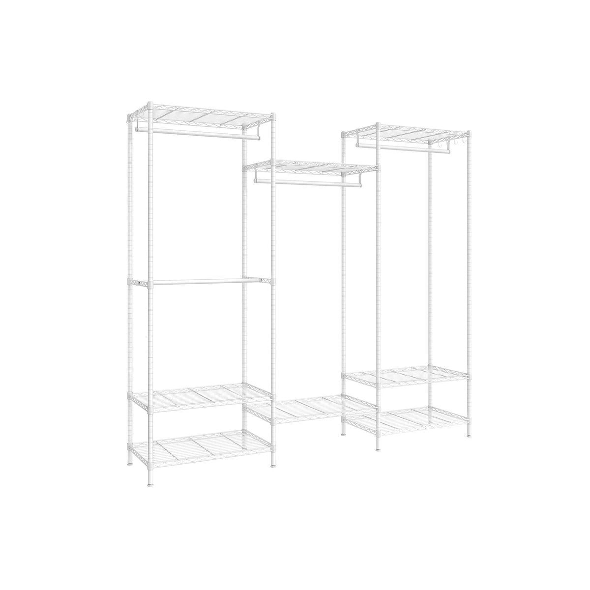 Metal Warehouse with Adjustable Stations