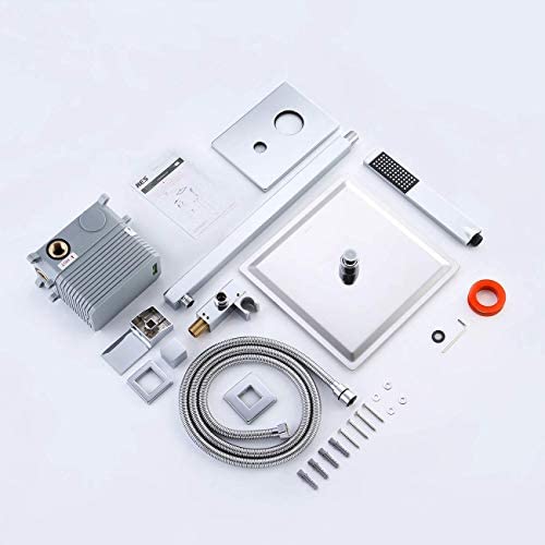 KES Shower System with 12-inch Rainhead Shower
