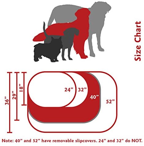 Majestic Pet Villa Bed for Bagel Dogs - 124; Donut-shaped Calming Bed, Multiple Tongs and Colors