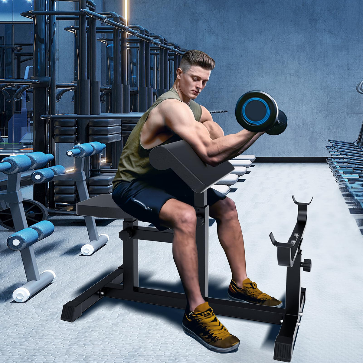 Uboway Curl Bank Adjustable Predictor for Force Training